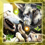 Wolf Secret HD live wallpaper icon