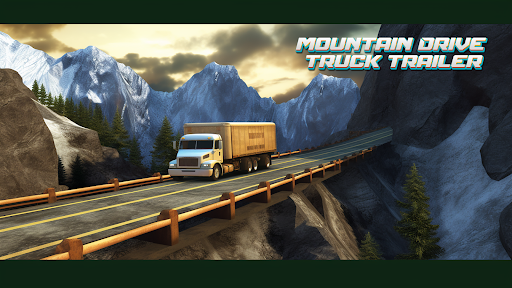 Android application Drive Mountain Truck Trailer screenshort