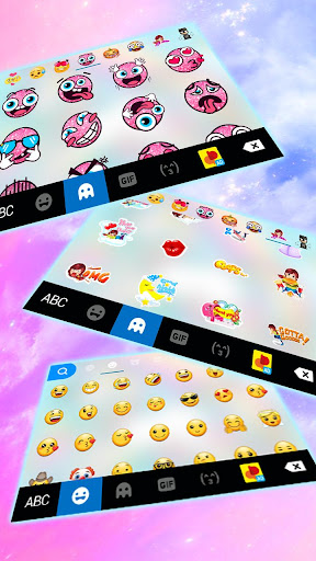Rainbow Cute Unicorn Keyboard Screen 2