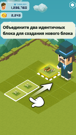 Game screenshot Merge Tycoon: 2048 Theme Park mod apk