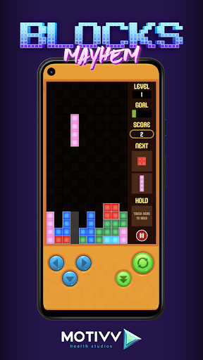 Android application Blocks Mayhem screenshort