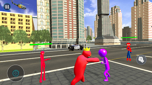 Scary Rainbow: Rope Hero War Screen 2