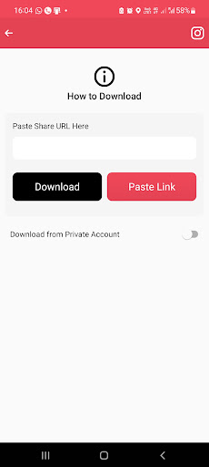 ReelsDownloader Screen 3