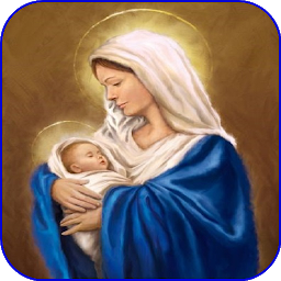 Imagen de ícono de Virgen Maria y Jesus