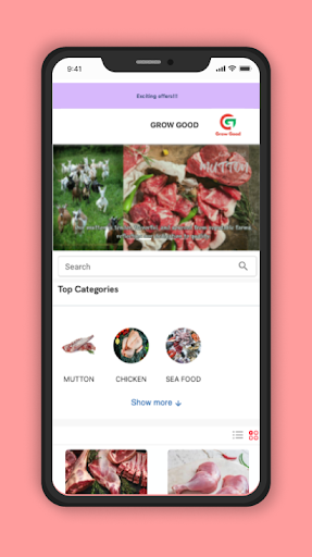Android application Grow Good screenshort