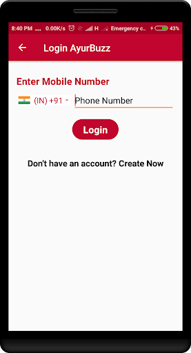 Ayur Buzz App Screen 2