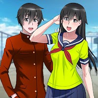 Anime High School Girl Life : High School Games 3D