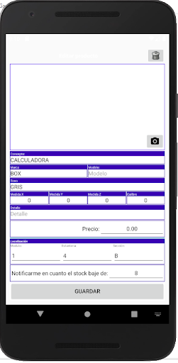 AlmacenDic Screen 2