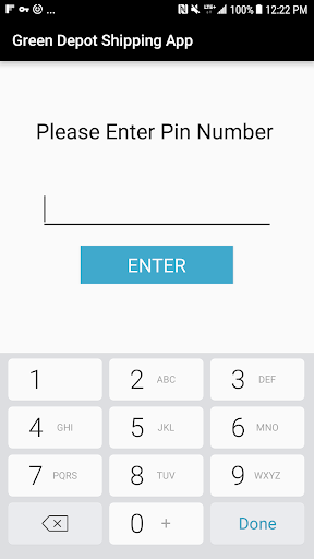 Android application MMSB Online Shipping screenshort