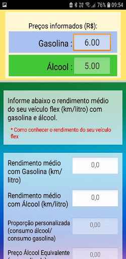 Gasolina ou Etanol? Carro FLEX Screen 2