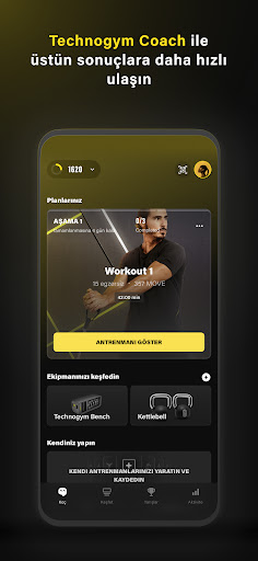 Technogym - Training Coach Android Uygulaması Ekran Görüntüsü 1