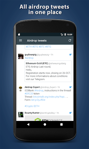 Airdrops - Crypto Tokens Screenshot 3 - AppWisp.com