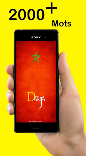 Android application Darija Dialect - Français screenshort