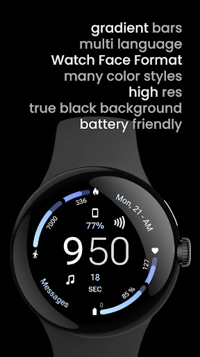 Health Face 2: Watch Face Screen 2