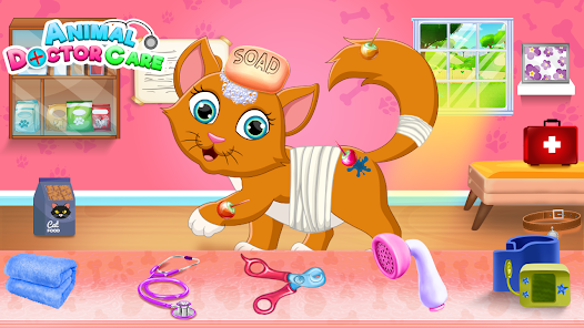 Pet Doctor - Animal care games for kids::Appstore for