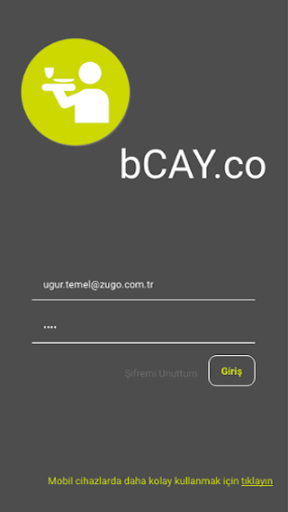 Android application bCay screenshort