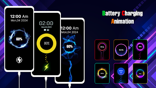Battery Charger Animation App Screenshot 1 - AppWisp.com