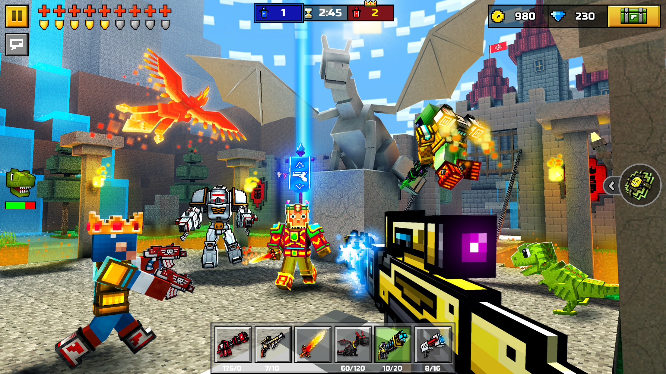 Android application Pixel Gun 3D - Battle Royale screenshort