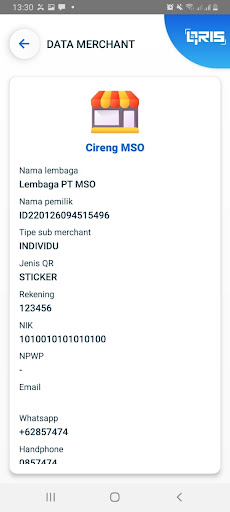 GoQRIS Mobile Screen 3