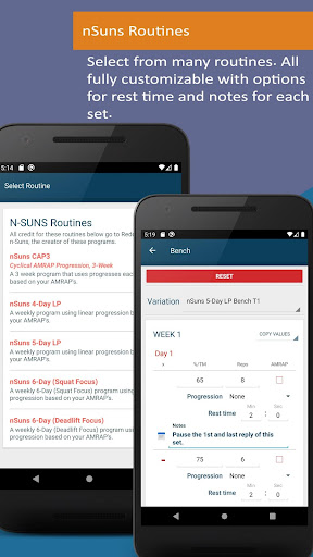 Android application Go HAM - nSuns Calculator screenshort