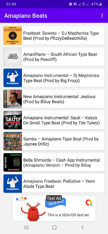 Amapiano Beats, Instrumentals - 1.3 - (Android)