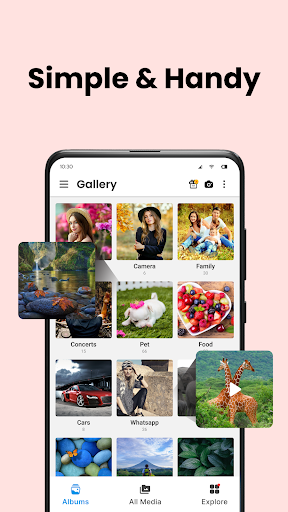 Screenshot of Gallery - Photo Gallery, Vault