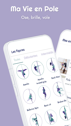 Android application Ma Vie en Pole screenshort