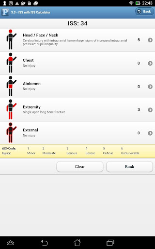 Android application Polytrauma screenshort