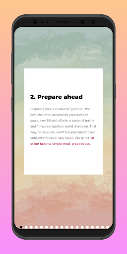 Fitness Tips Screen 3