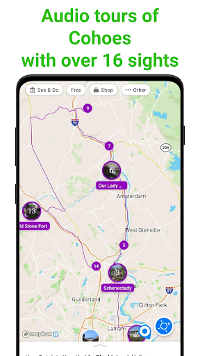 Android application Cohoes Tour Guide:SmartGuide screenshort