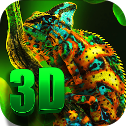 Ikonbilde Chameleon Color Wallpaper 3D
