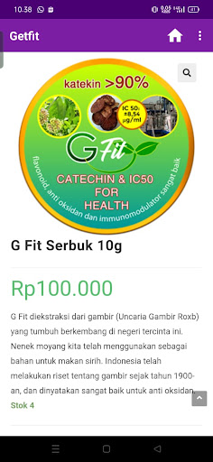 Getfit Screen 2