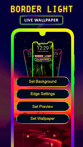 Border Light Wallpaper 2021 - Color Live Wallpaper