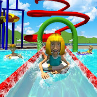Water Slide Extreme Adventure Water Park Games 3D