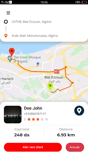 Android application LivriCom Livreur screenshort
