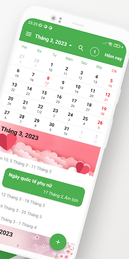 Âm lịch Screen 2
