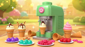 Game screenshot Ice Cream Cone Cooking Games hack