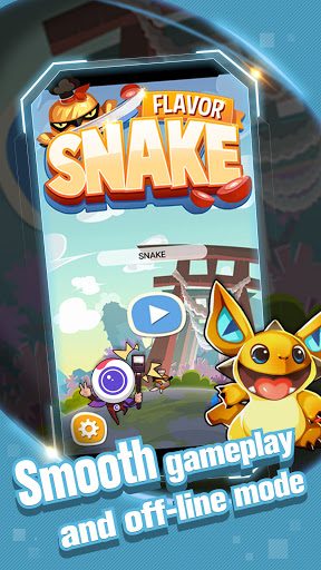 Android application FLAVOR SNAKE screenshort