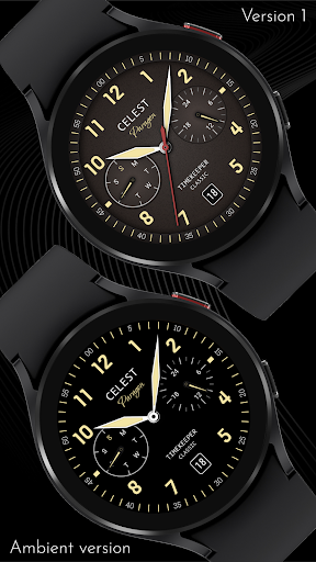 Android application CELEST1740 Analog Watch screenshort