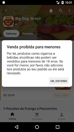 Android application Big Dog Brasil screenshort