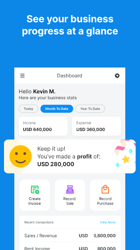BOOKKEEPA™ Screen 3