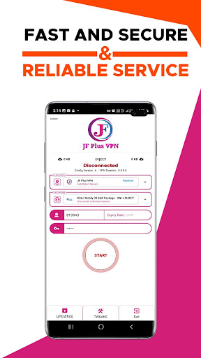 JF Plus VPN Screen 3