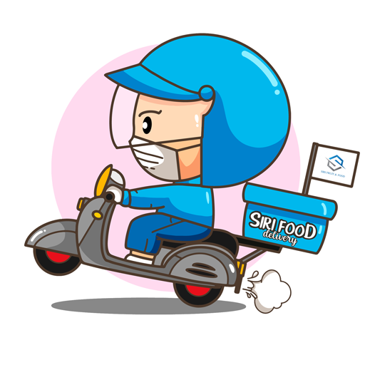 SIRI FOOD DELIVERY logo