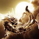 Gold Dragon Cloud icon