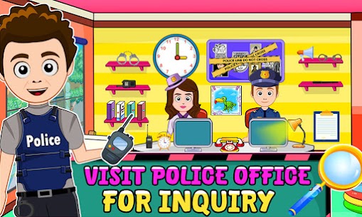 My Home City Town Police jail 2
