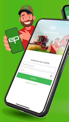 Android application eProdutor screenshort