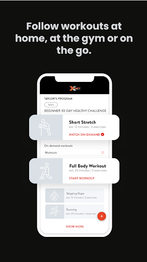 Xist Fitness Screen 3