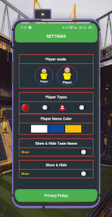 Lineup11 - Football Team Maker 1.5 APK screenshots 3