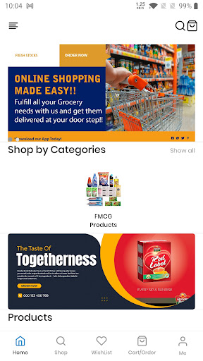 Android application Super Mall screenshort
