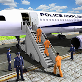Prisoner Transport Airplane Simulator Games 2018 icon